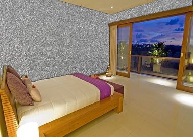 چین پودر Fine Glitter Fabric Bedroom Glitter Wallpaper برای دیوارها 54 &amp;quot;عرض تامین کننده