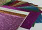 Eco Friendly Craft A4 Size PU Glitter Fabric Sheet Metallic Glitter Fabric تامین کننده