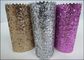 چین طراحی سفارشی Grade 3 PU Glitter Fabric 0.7mm برای ساخت لوازم جانبی مو صادر کننده