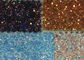 متخصصین دیوار و صنایع دستی 3D Glitter Fabric 54/55 &amp;#39;&amp;#39; Width and Knitted Backing Technics تامین کننده